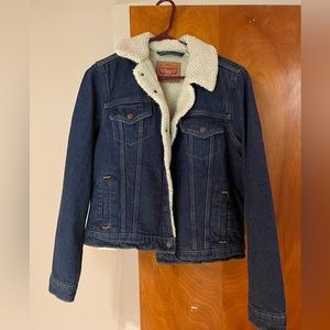 Levi's padded jean jacket